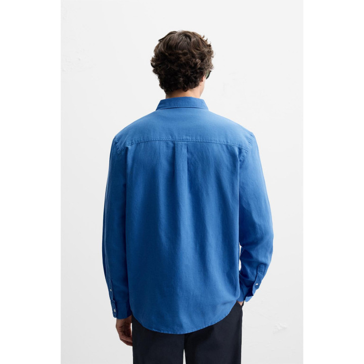 РУБАШКА ИЗ ХЛОПКА И ЛЬНА