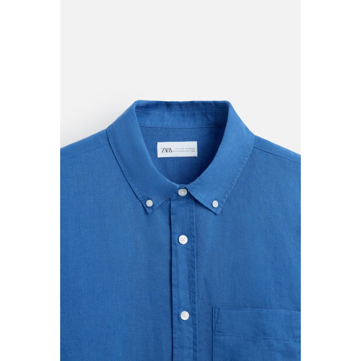 РУБАШКА ИЗ ХЛОПКА И ЛЬНА