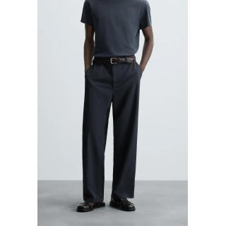 БРЮКИ REGULAR FIT ИЗ ТКАНИ С УЗОРОМ