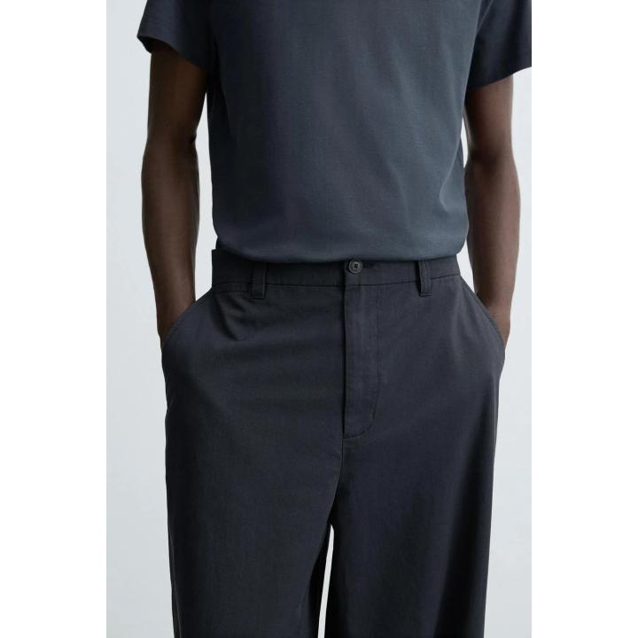 БРЮКИ REGULAR FIT ИЗ ТКАНИ С УЗОРОМ