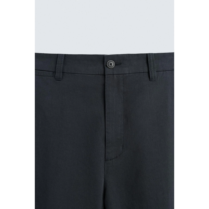 БРЮКИ REGULAR FIT ИЗ ТКАНИ С УЗОРОМ