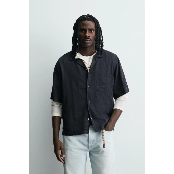 ЖАККАРДОВАЯ РУБАШКА В ПОЛОСКУ