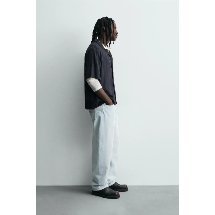 ЖАККАРДОВАЯ РУБАШКА В ПОЛОСКУ