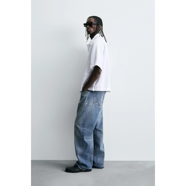 РУБАШКА RELAXED FIT ИЗ 100% КОНОПЛИ