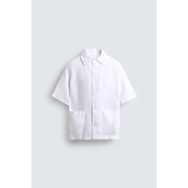 РУБАШКА RELAXED FIT ИЗ 100% КОНОПЛИ