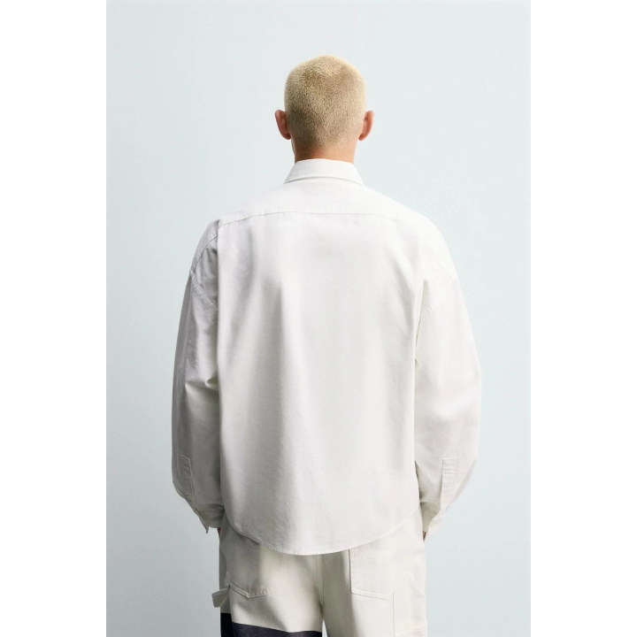 РУБАШКА ОКСФОРД С НАШИВКАМИ CHAMPION ® X ZARA