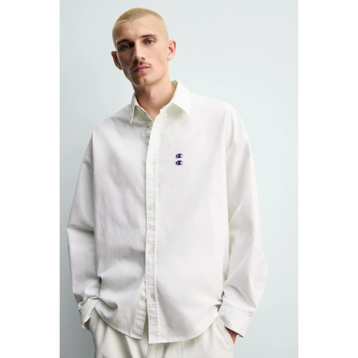 РУБАШКА ОКСФОРД С НАШИВКАМИ CHAMPION ® X ZARA