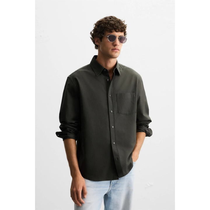 РУБАШКА ОКСФОРД С ТЕКСТУРОЙ