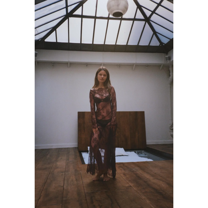 КРУЖЕВНОЕ ПЛАТЬЕ МИДИ