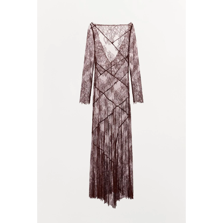 КРУЖЕВНОЕ ПЛАТЬЕ МИДИ