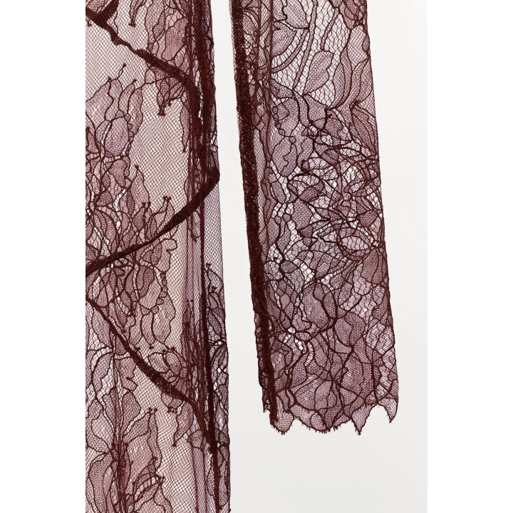 КРУЖЕВНОЕ ПЛАТЬЕ МИДИ