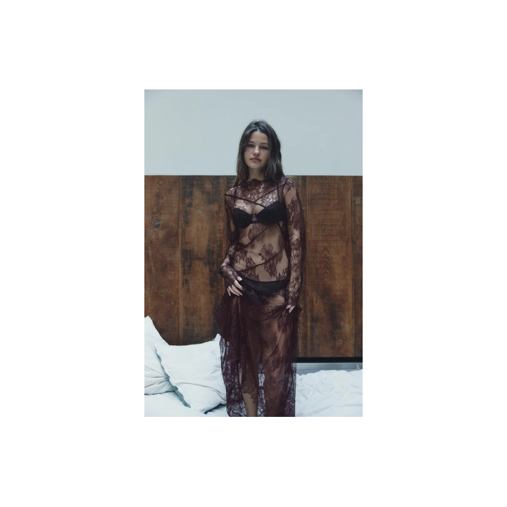 КРУЖЕВНОЕ ПЛАТЬЕ МИДИ