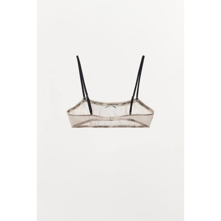 БРАЛЕТТ С КОНТРАСТНЫМ БАНТОМ