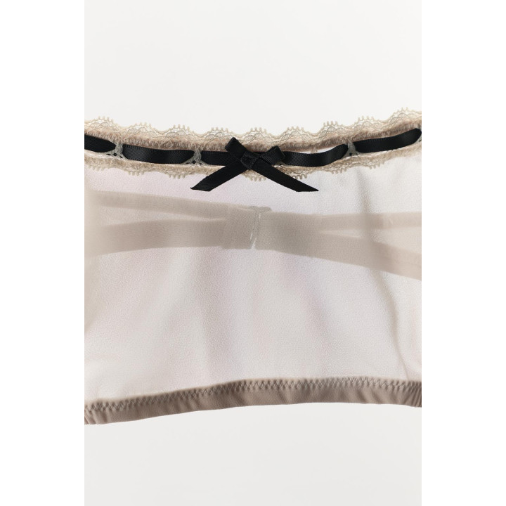 БРАЛЕТТ С КОНТРАСТНЫМ БАНТОМ