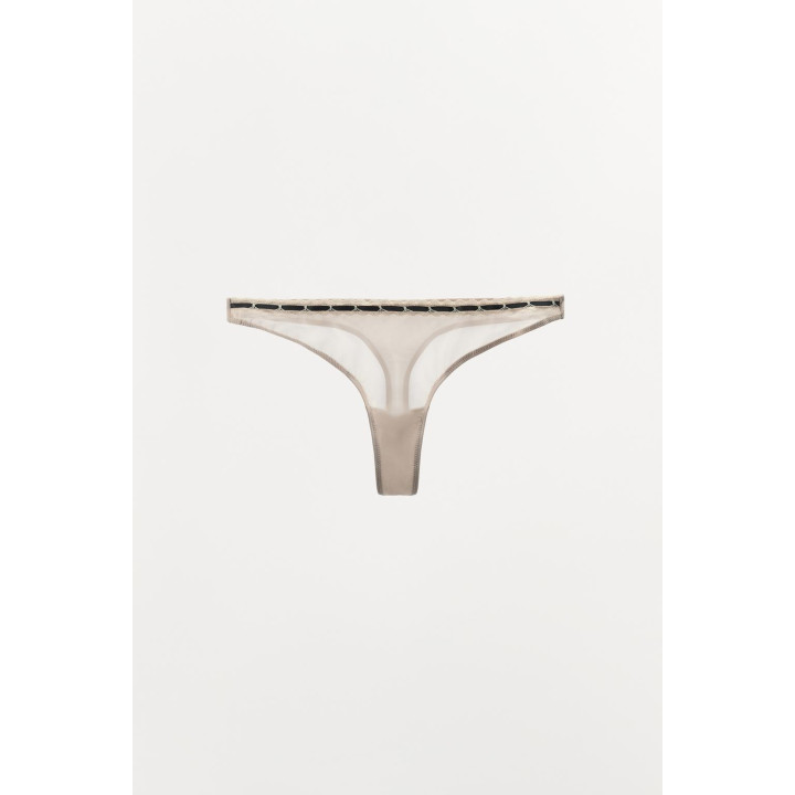 ТРУСЫ С БАНТОМ И КОНТРАСТНОЙ ОТДЕЛКОЙ