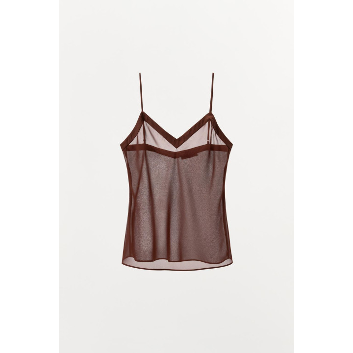 АТЛАСНЫЙ ТОП С ОТДЕЛКОЙ