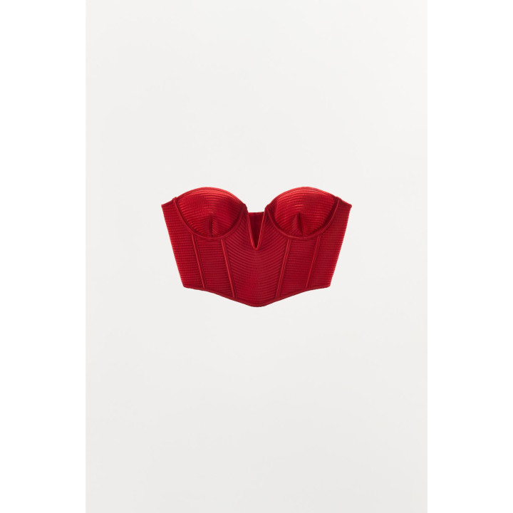 ТОП-КОРСЕТ НА КОСТОЧКАХ С ОТСТРОЧКОЙ LIMITED EDITION