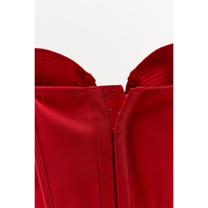 ТОП-КОРСЕТ НА КОСТОЧКАХ С ОТСТРОЧКОЙ LIMITED EDITION