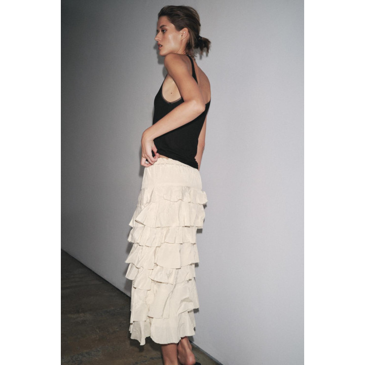 КОМБИНИРОВАННАЯ ФУТБОЛКА С ТЮЛЕМ