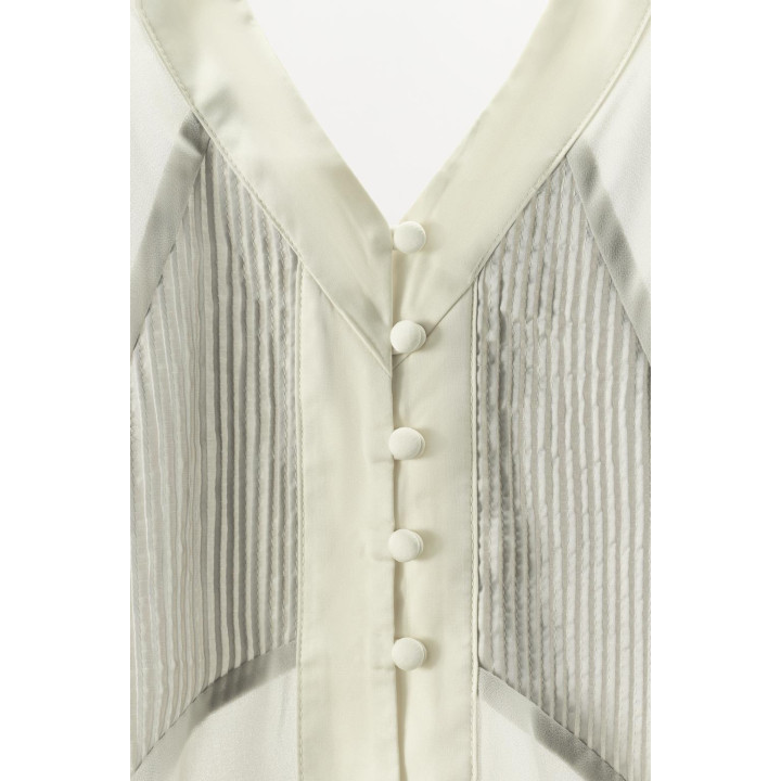 ЛЕГКИЙ ТОП ИЗ ЖОРЖЕТА