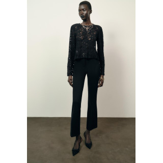 КРУЖЕВНОЙ ТОП С ПОДПЛЕЧНИКАМИ