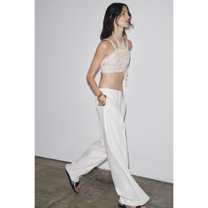 ОЖЕРЕЛЬЕ ИЗ ШНУРА С РАКУШКАМИ