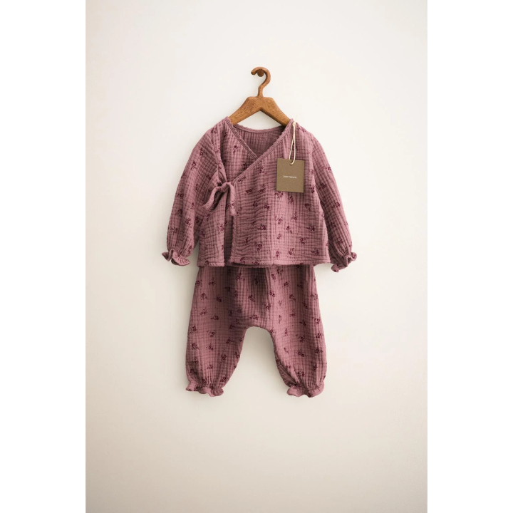 ZARA TIMELESS - КОМПЛЕКТ С ЦВЕТОЧНЫМ УЗОРОМ И ТЕКСТУРОЙ