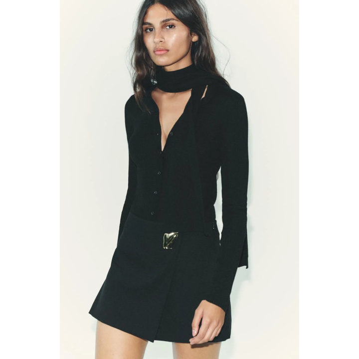 ZARA TIMELESS - КОМПЛЕКТ С ЦВЕТОЧНЫМ УЗОРОМ И ТЕКСТУРОЙ