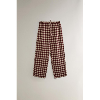 Длинные клетчатые рождественские штаны