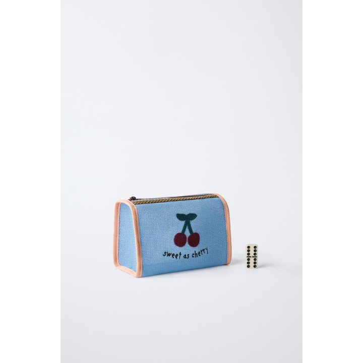 НЕСЕССЕР С ПРИНТОМ «ВИШНЯ»