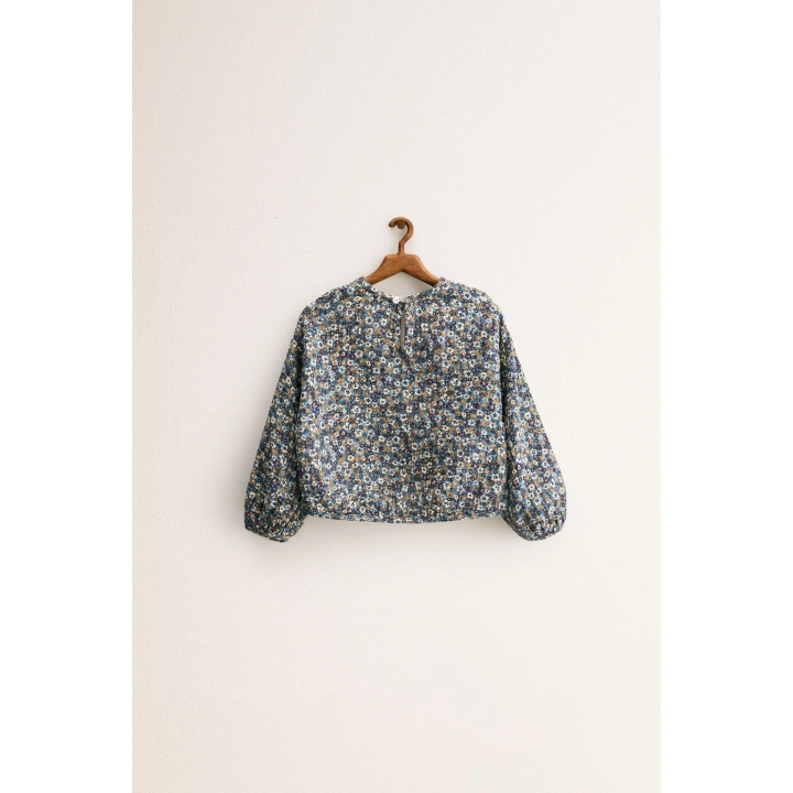 ZARA TIMELESS — БЛУЗА С ЦВЕТОЧНЫМ ПРИНТОМ