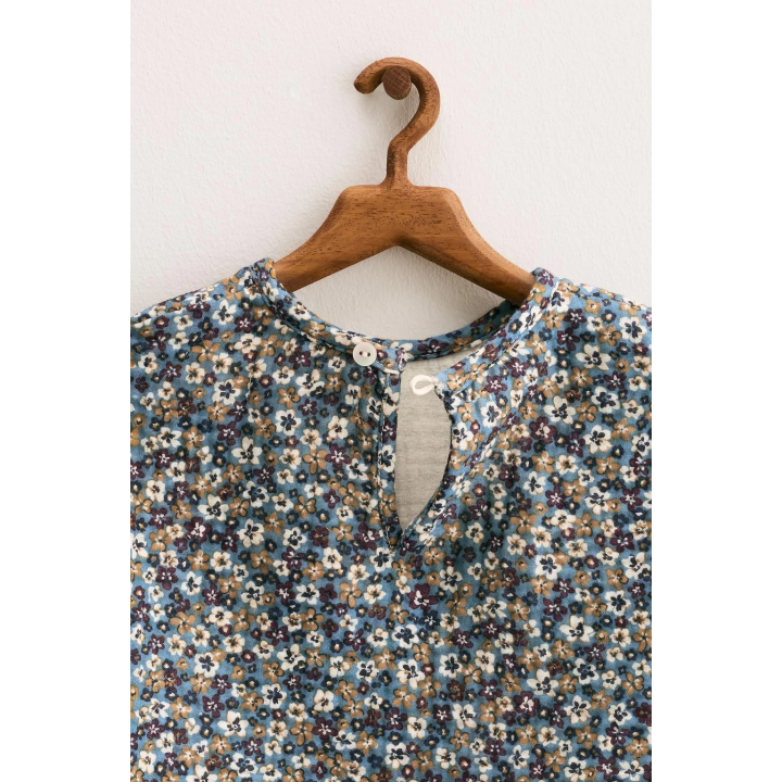 ZARA TIMELESS — БЛУЗА С ЦВЕТОЧНЫМ ПРИНТОМ