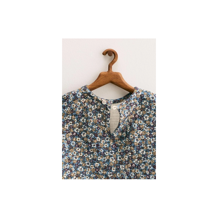 ZARA TIMELESS — БЛУЗА С ЦВЕТОЧНЫМ ПРИНТОМ