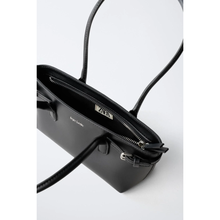 СУМКА С ПЛЕЧЕВЫМ РЕМНЕМ И ПРЯЖКАМИ