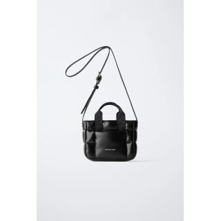 Сумка через плечо с стежками