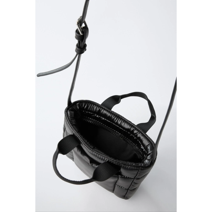 Сумка через плечо с стежками