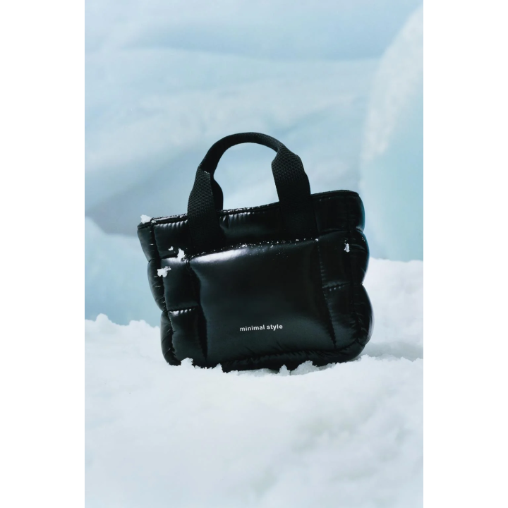 Сумка через плечо с стежками