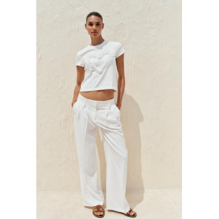 ФУТБОЛКА С РЕЛЬЕФНЫМ СЕРДЦЕМ