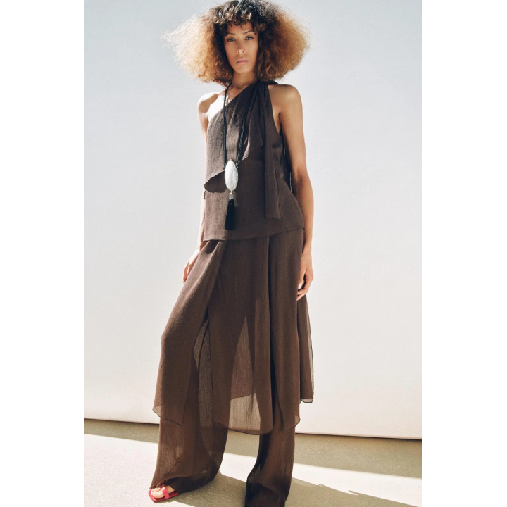 ASYMMETRIC TEXTURED TOP