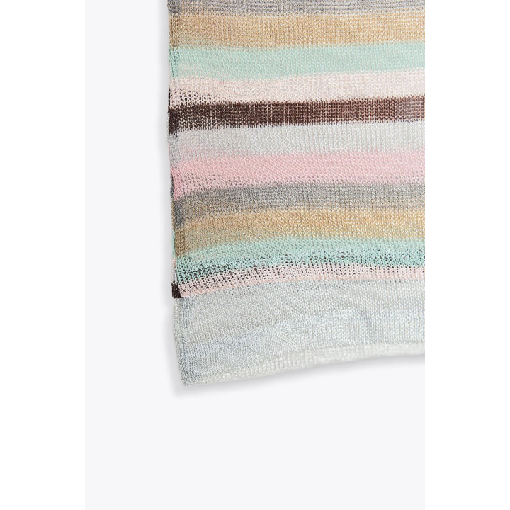 ТОП В ПОЛОСКУ С МЕТАЛЛИЗИРОВАННОЙ НИТЬЮ