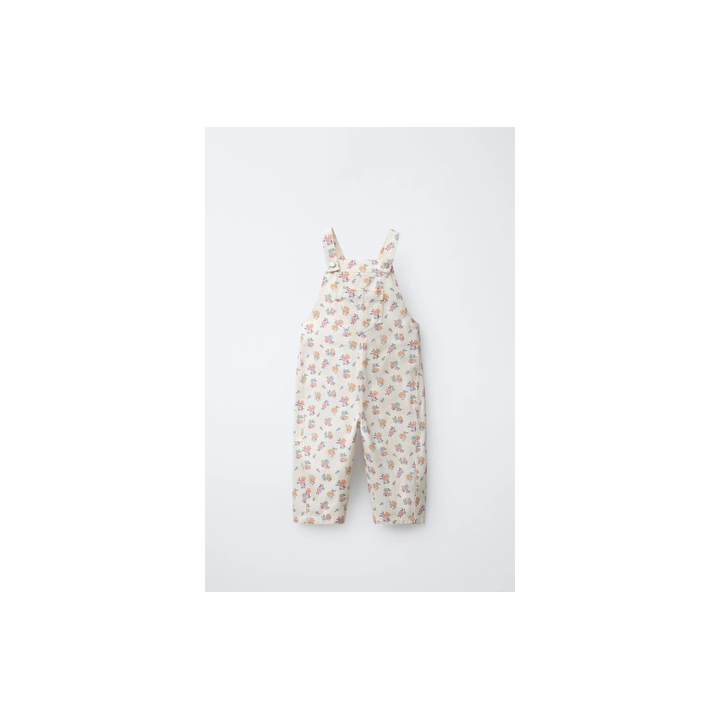 ДЛИННЫЙ КОМБИНЕЗОН С ЦВЕТОЧНЫМ ПРИНТОМ