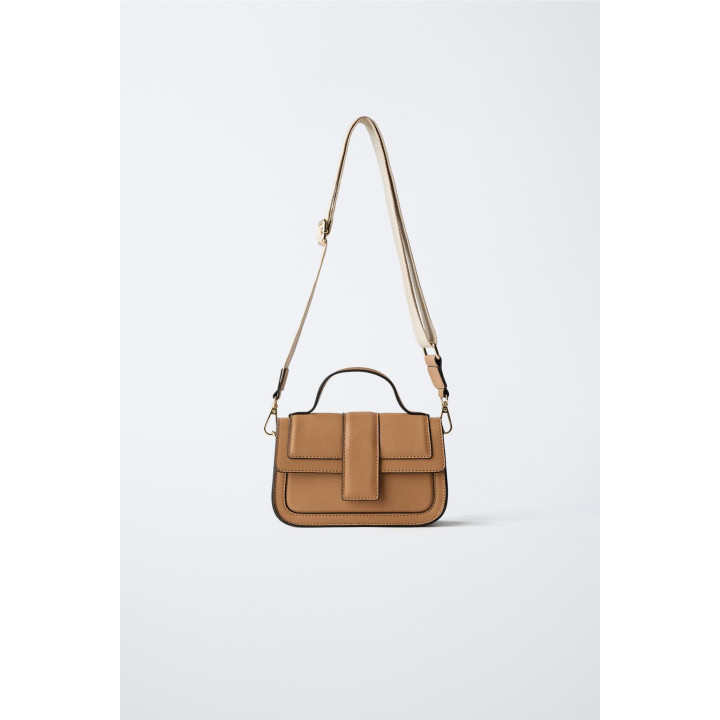 МИНИ-СУМКА С ПЛЕЧЕВЫМ РЕМНЕМ