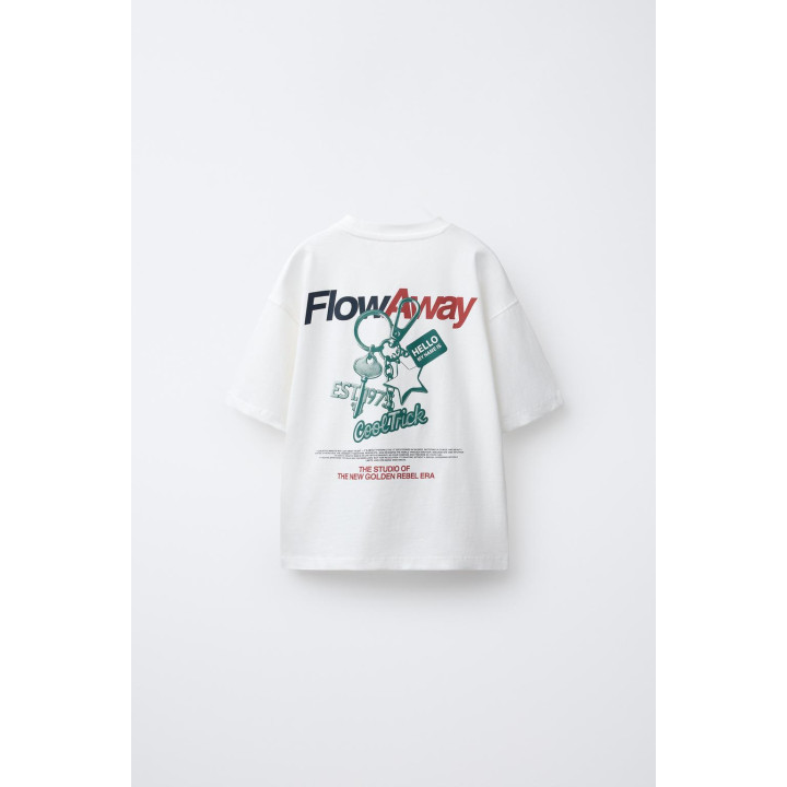 Футболка с принтом брелока