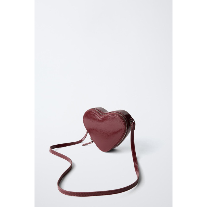 СУМКА «СЕРДЦЕ» С ПЛЕЧЕВЫМ РЕМНЕМ