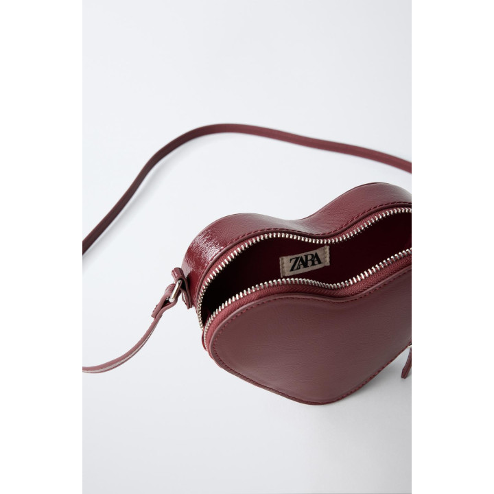 СУМКА «СЕРДЦЕ» С ПЛЕЧЕВЫМ РЕМНЕМ