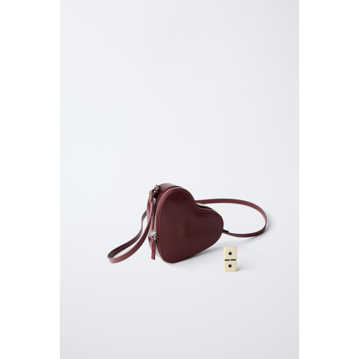 СУМКА «СЕРДЦЕ» С ПЛЕЧЕВЫМ РЕМНЕМ