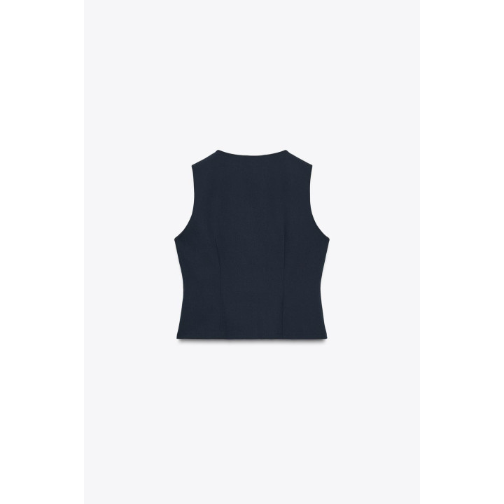 ТОП ИЗ КРЕПА С ПРЯЖКАМИ