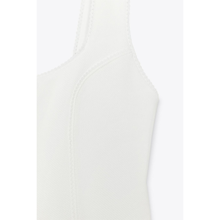 ТОП-КОРСЕТ С ЗУБЧАТОЙ ТЕСЬМОЙ