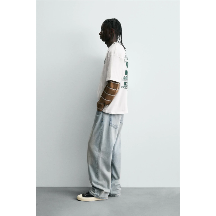 ФУТБОЛКА С ПРИНТОМ В ВИДЕ ТЕКСТА