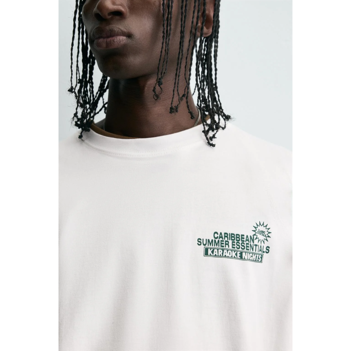 ФУТБОЛКА С ПРИНТОМ В ВИДЕ ТЕКСТА